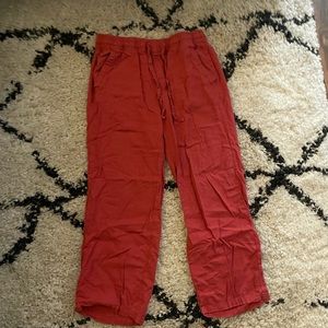 Wide Leg Linen Pants